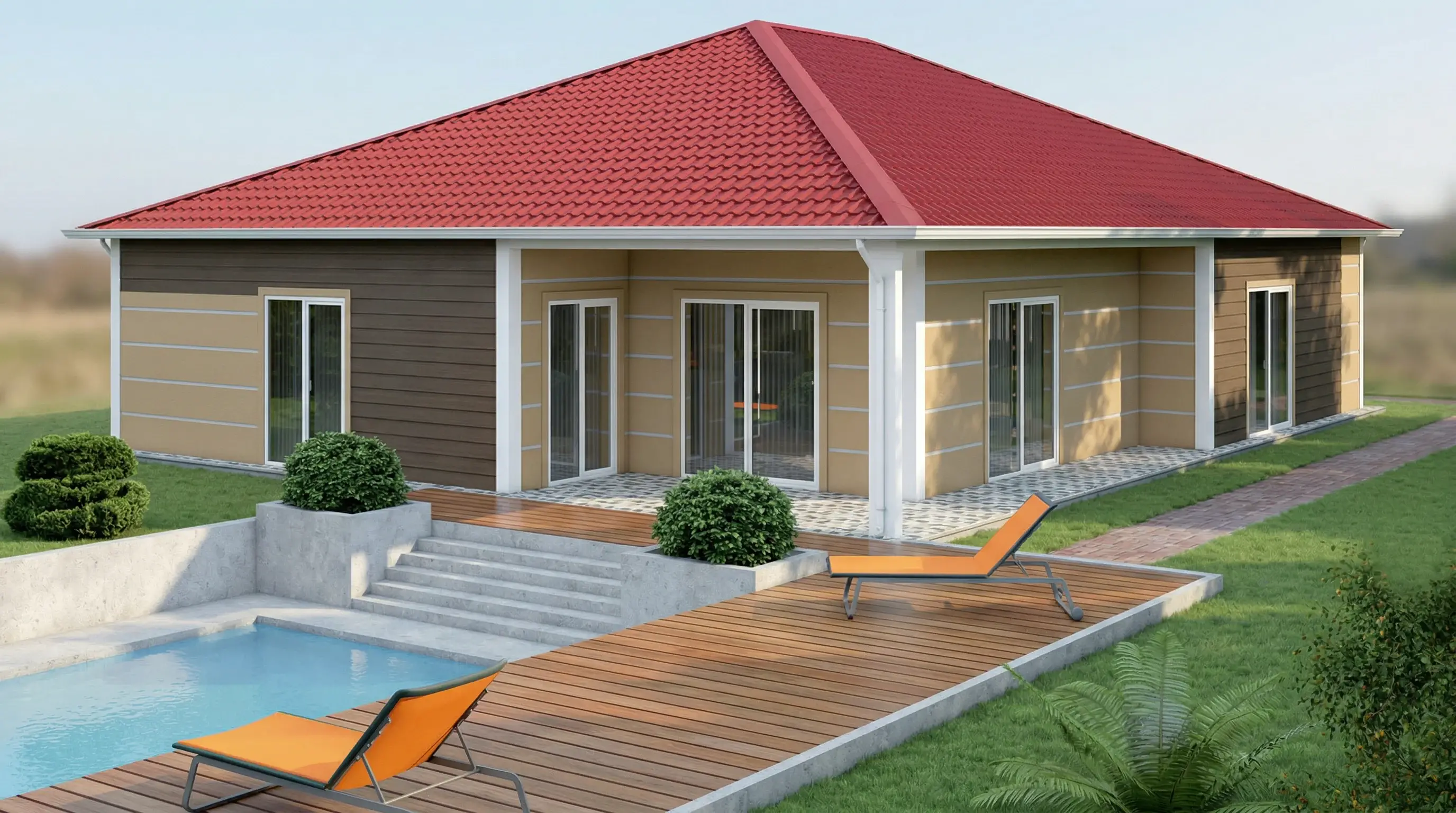 195 m² Çelik Ev Fiyatları