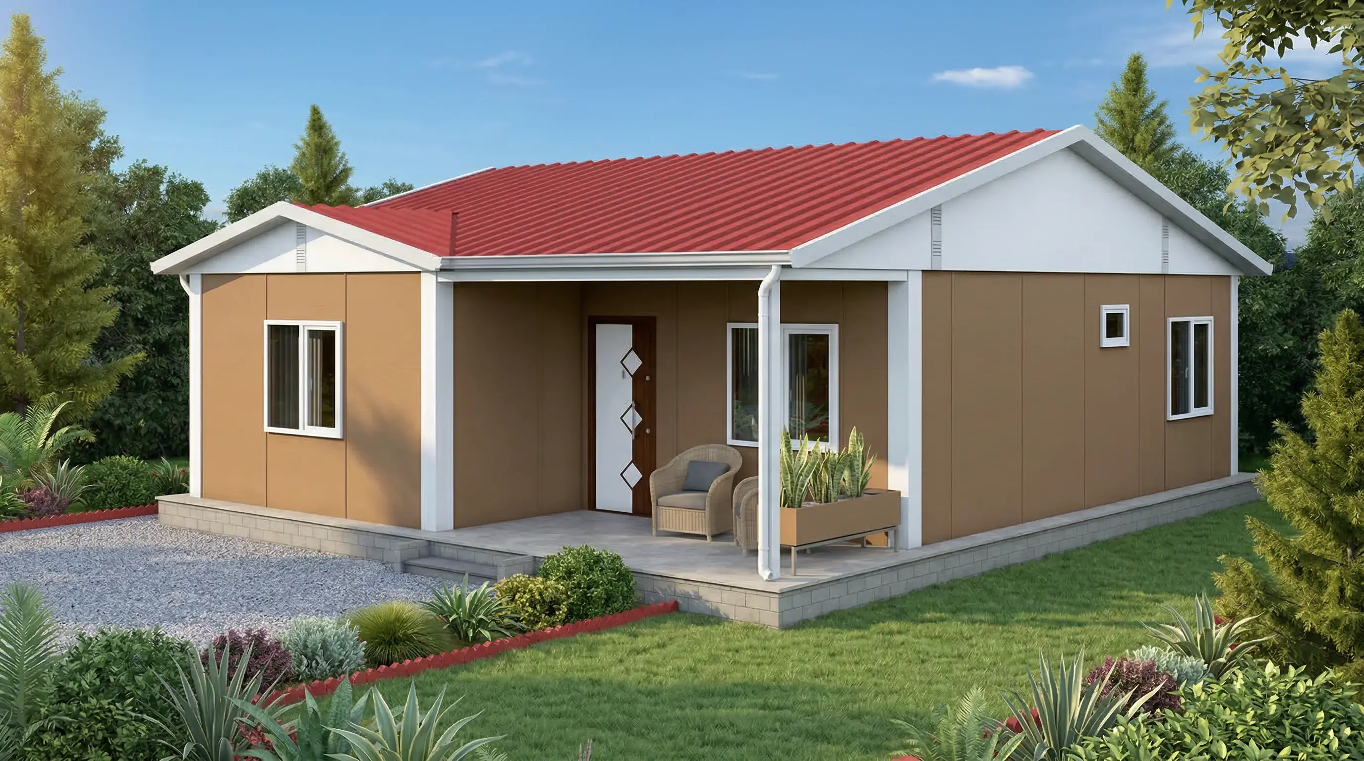 69 m² Prefabrik Ev Fiyatları